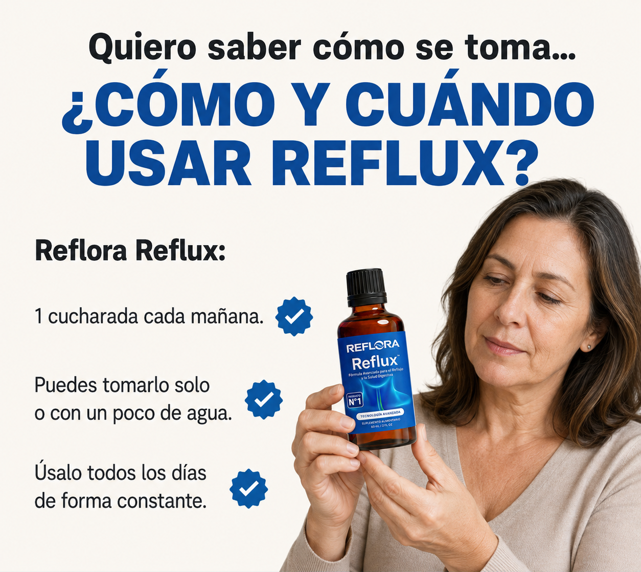 Reflora® | Alivio para la Acidez que Vuelve Después de Comer o al Acostarte